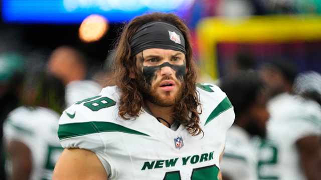 Jets' FB Nick Bawden (48)